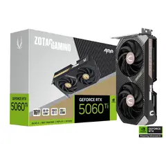 ZOTAC - Tarjeta de Video - Gaming GeForce RTX 5060 Ti 16GB AMP