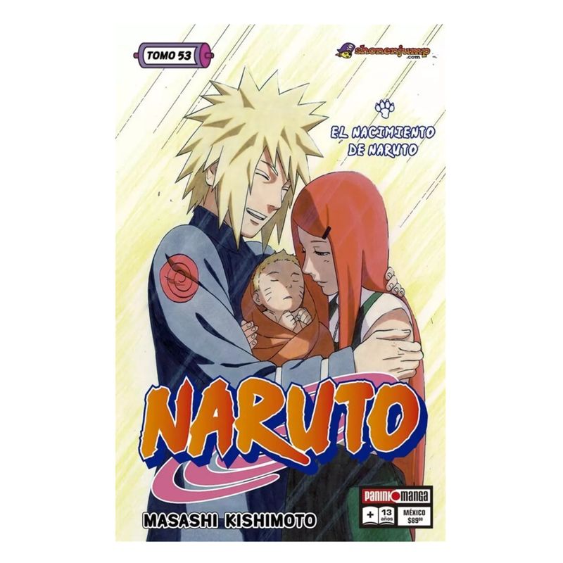 PANINI CHILE - Naruto N°53 - El Nacimiento de Naruto