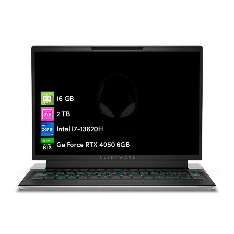 DELL - Notebook Gamer Dell Alienware X14 R2 i7 16GB 2TB SSD RTX4050 14 QHD