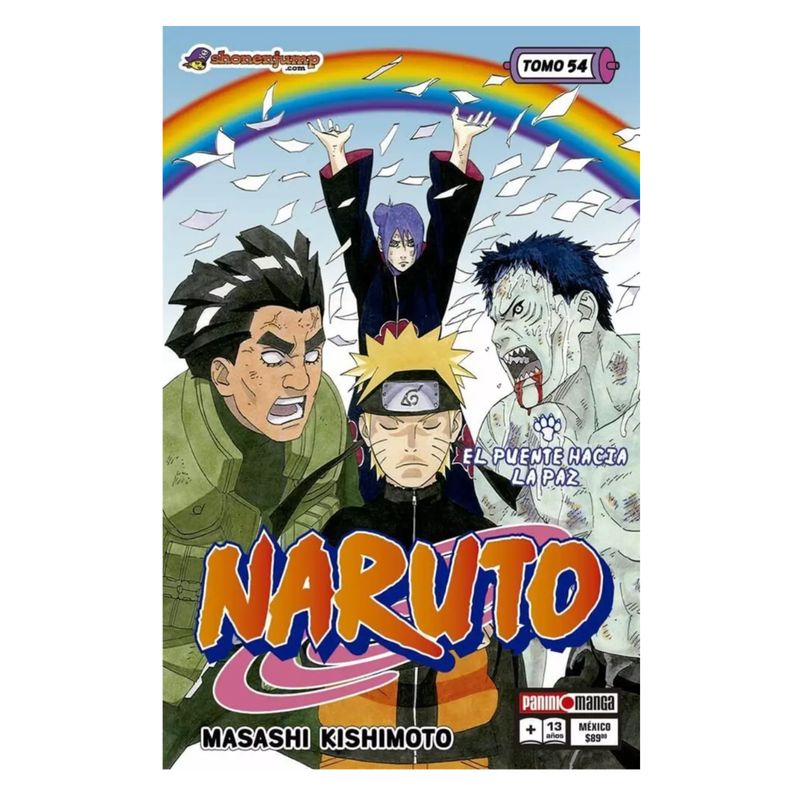 PANINI CHILE - Naruto N°54 - El Puente hacia la Paz