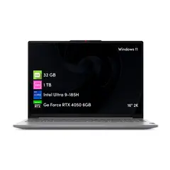 LENOVO - Notebook Ideapad Pro Intel Ultra 9 32GB 1TB SSD RTX4050 16' 2K