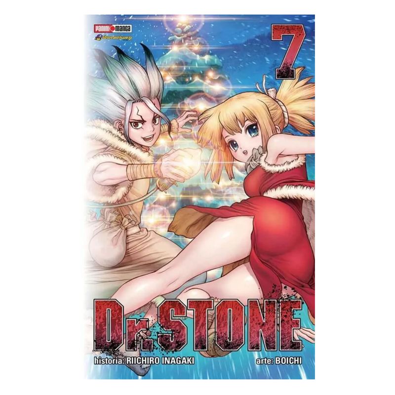 PANINI CHILE - Dr Stone N°7 - Nuestras Voces Surcarán los Cielos