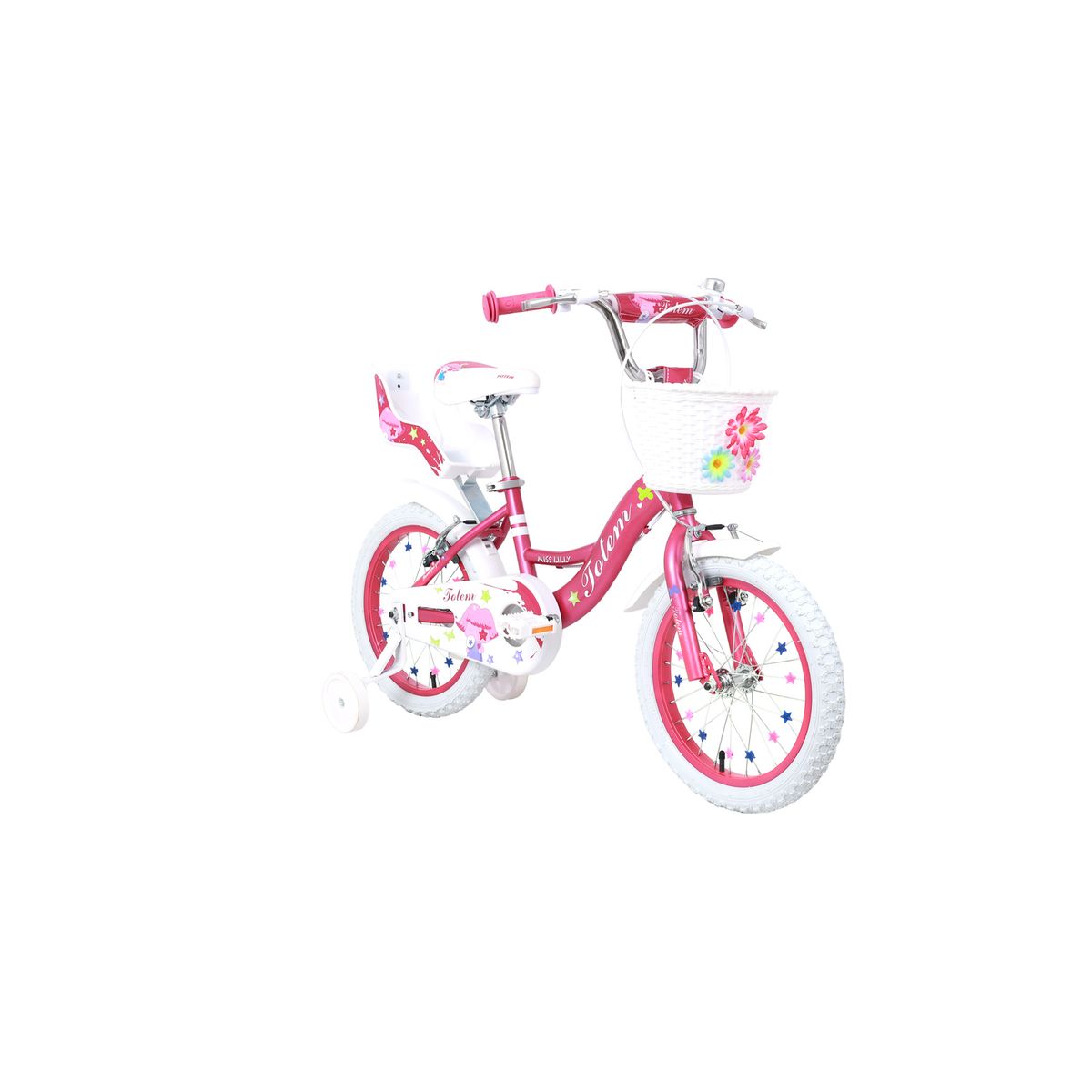 TOTEM - BICICLETA TOTEM INFANTIL  ARO 16 MISS LILLY COLOR FUCSIA
