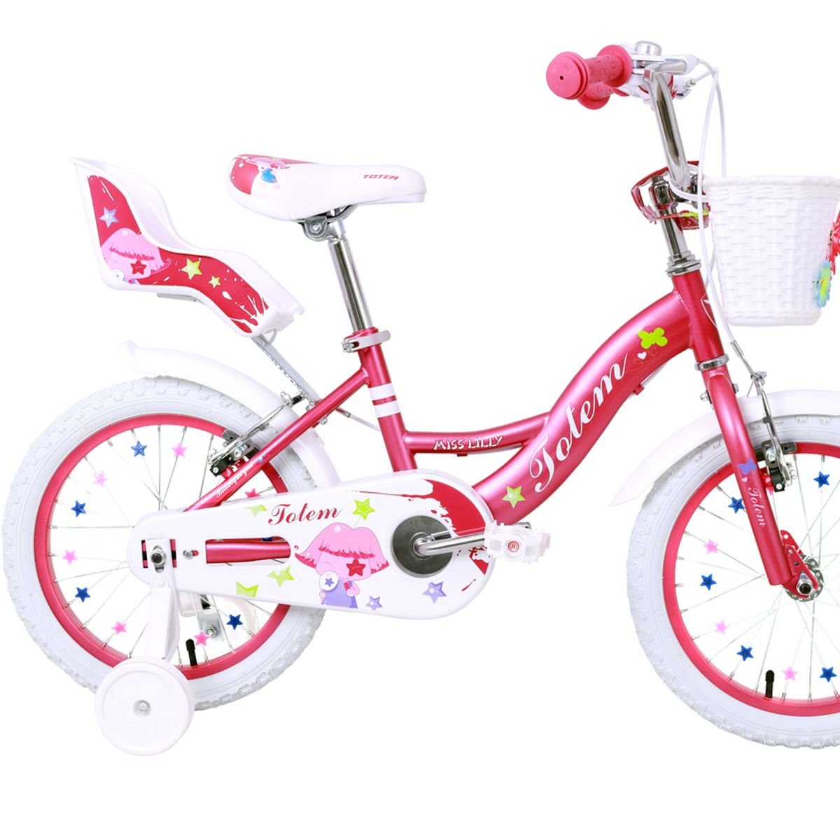 TOTEM - BICICLETA TOTEM INFANTIL  ARO 16 MISS LILLY COLOR FUCSIA