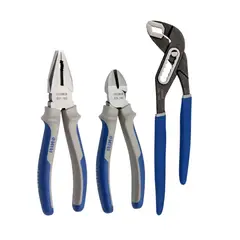 IRIMO - Juego De Alicates y Tenaza Articulada 3 Pzs 602-3-C