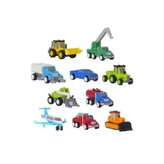 DRIVEN - Set de autos pequeños 10 unidades modelo 2