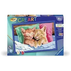 RAVENSBURGER - Pinta por números - Gatitos Tiernos