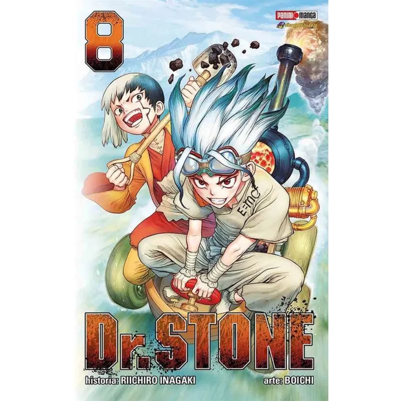 PANINI CHILE - Dr Stone N°8 - Hot Line