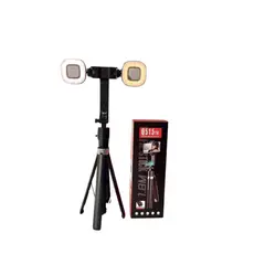 GENERICO - Tripoide Aro De Luz Led Doble Inalámbrico Videos SKU:CH