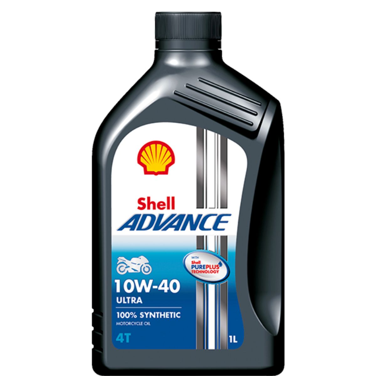 SHELL - Aceite 10w40 Full Sintetico 4t Shell 1 Lt
