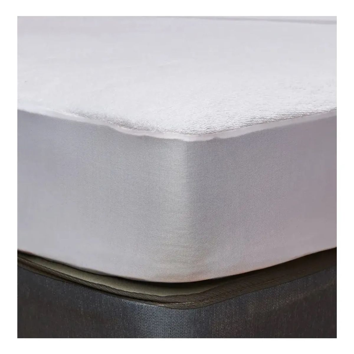 VELUTTI - Cubre Colchón Impermeable Con Fuelle 2 Plazas, Velutti