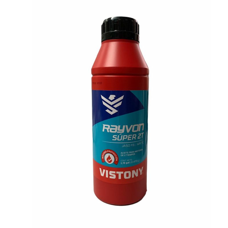 VISTONY - Aceite Para Motos 2 Tiempo 473 Ml Vistony