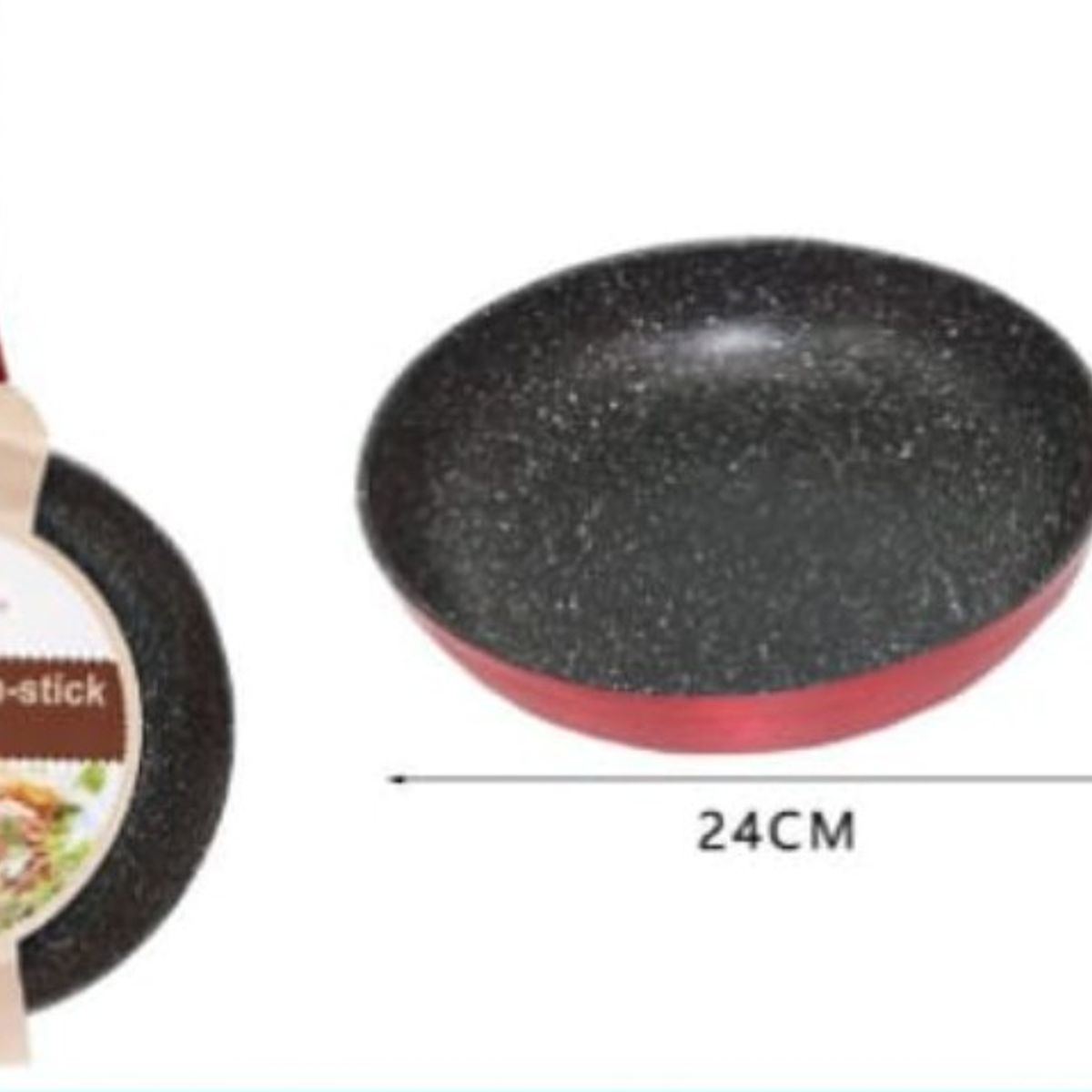 GENERICO - Sarten Antihaderente Para La Cocina 24 Cm