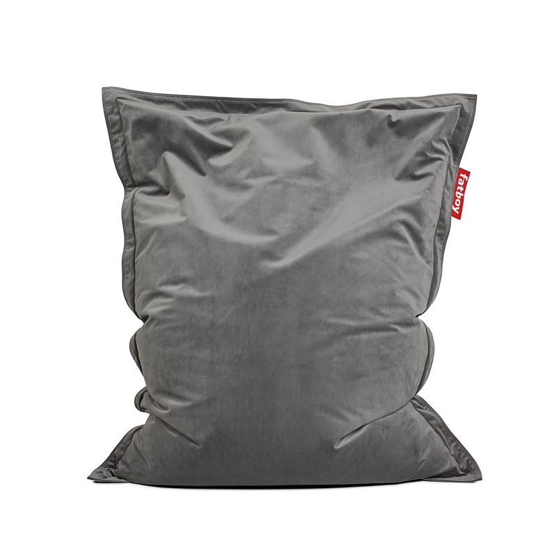 FATBOY - Puff Fatboy Original Slim Velvet - Recycled - Gris