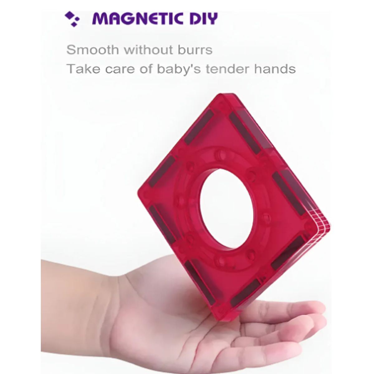 GENERICO - Imanes Juego Bloques Magnéticos De 77 piezas Imán