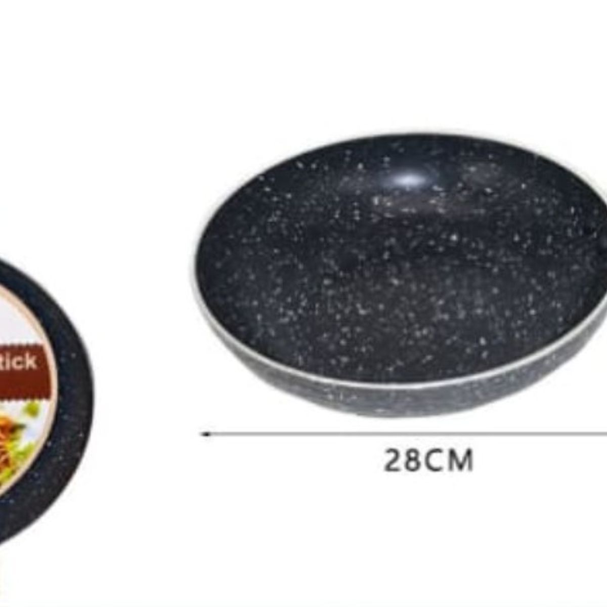 GENERICO - Sarten Antihaderente Para La Cocina 28 Cm
