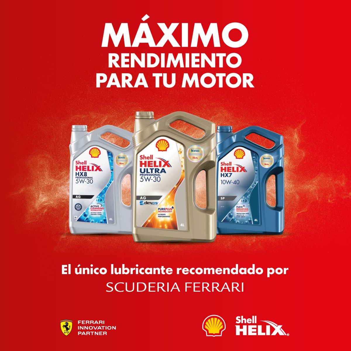 SHELL - Aceite 20w50 Doble Sello Shell Helix Hx5 4 Lts