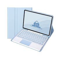 Fundas Con Teclado TouchPad 2.0 Para Galaxy Tab S6 Lite - letra Ñ