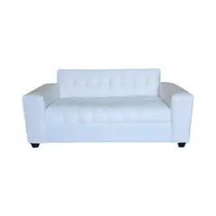 DISEÑOS VALESTRINI - SOFA DOS CUERPOS FELPA CRUDO