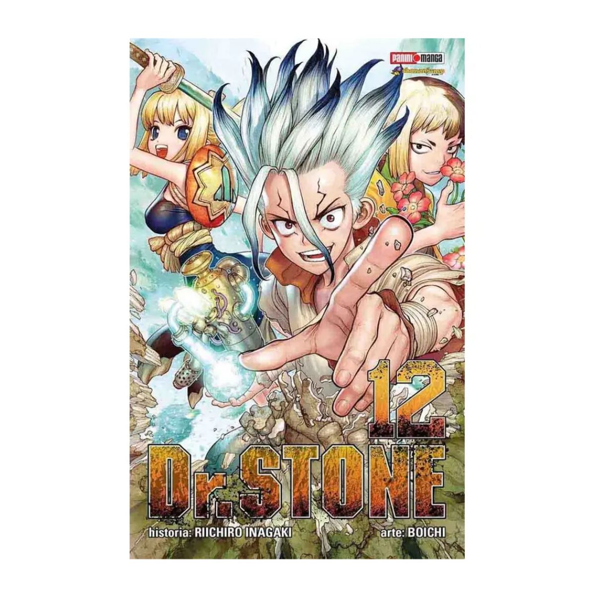 PANINI CHILE - Dr Stone N°12 - El Misterio de la Petrificación