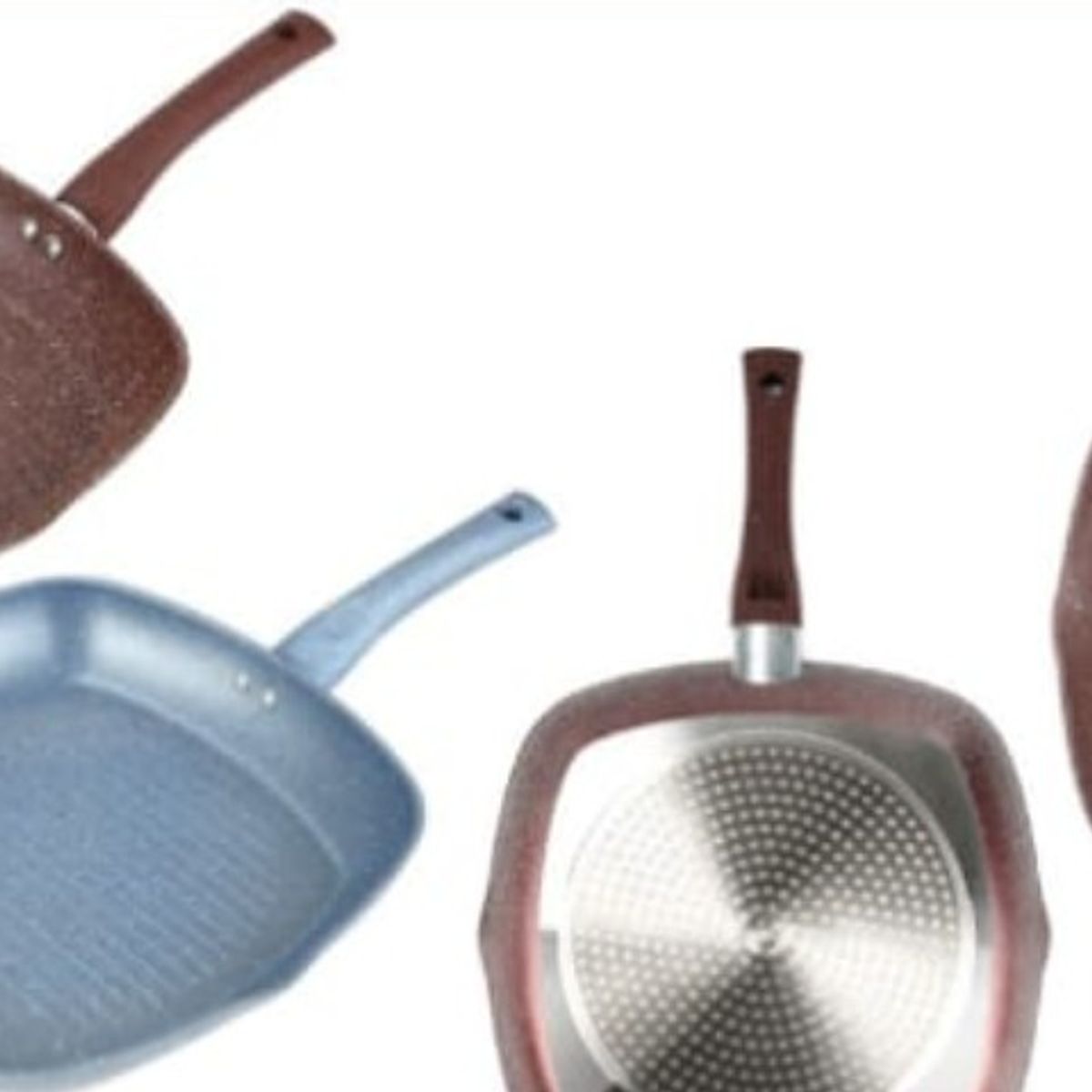 GENERICO - Sarten Antihaderente Para La Cocina 28 Cm Cuadrado