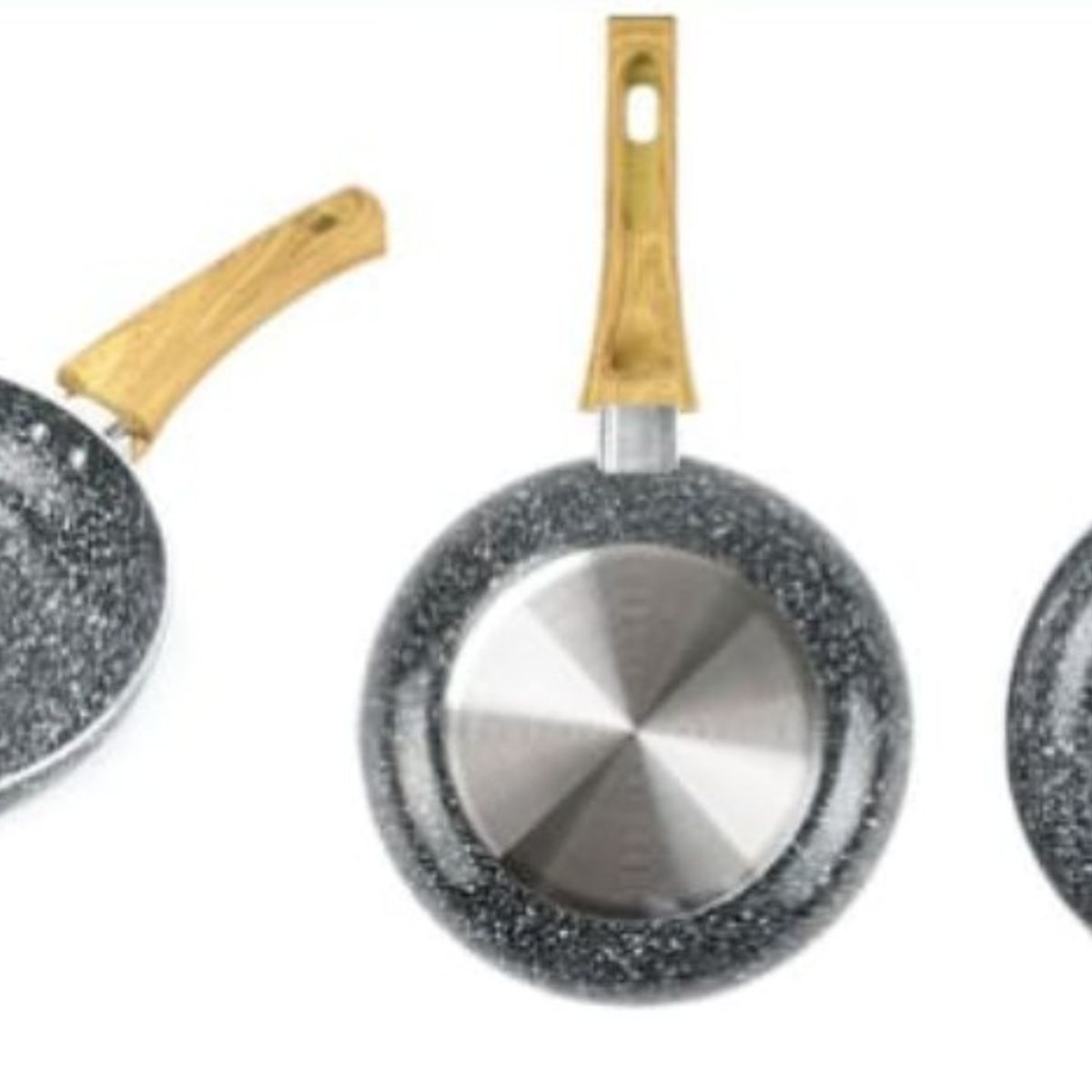 GENERICO - Sarten Antihaderente Para La Cocina 24 Cm Redondo