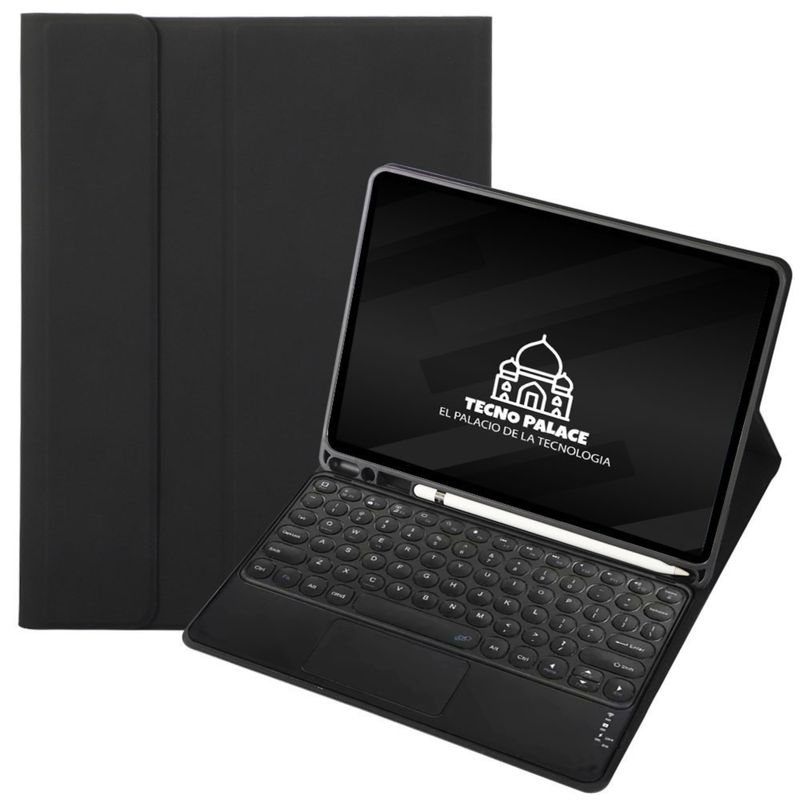 GENERICO - Fundas Con Teclado TouchPad 2.0 Para Galaxy Tab A9 Plus - letra Ñ