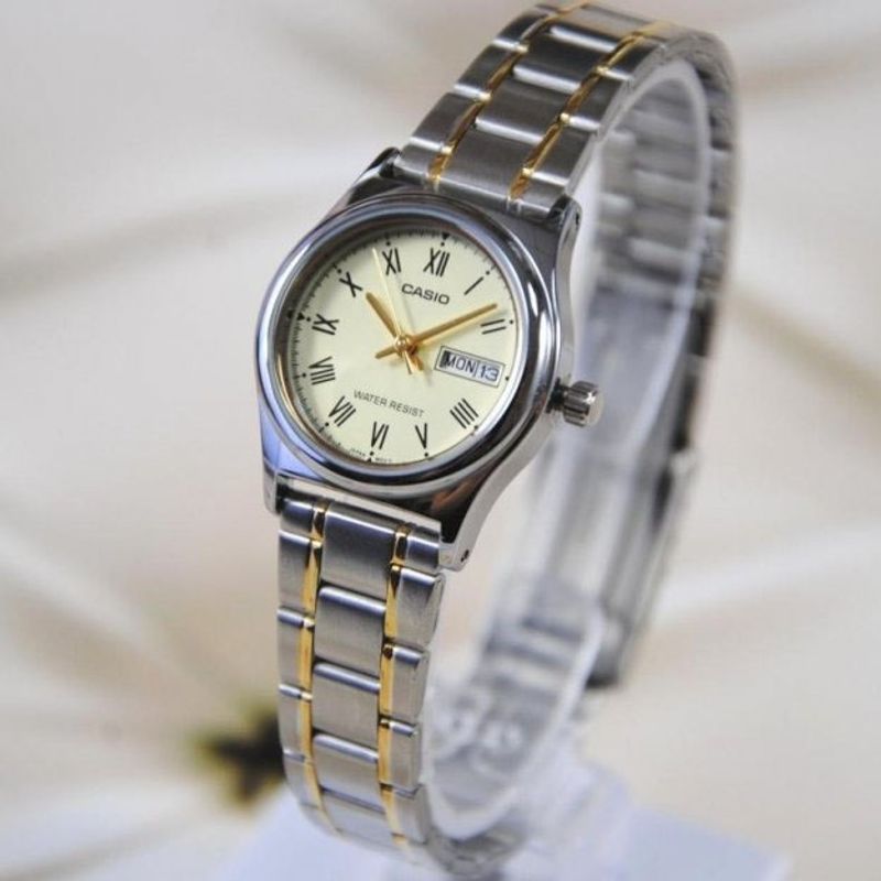 CASIO - reloj casio ltpv006sg-9b mujer analogo metal