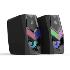 HP - Parlantes de Ordenador DHE-6000 20 2x3W Gaming RGB - Negro