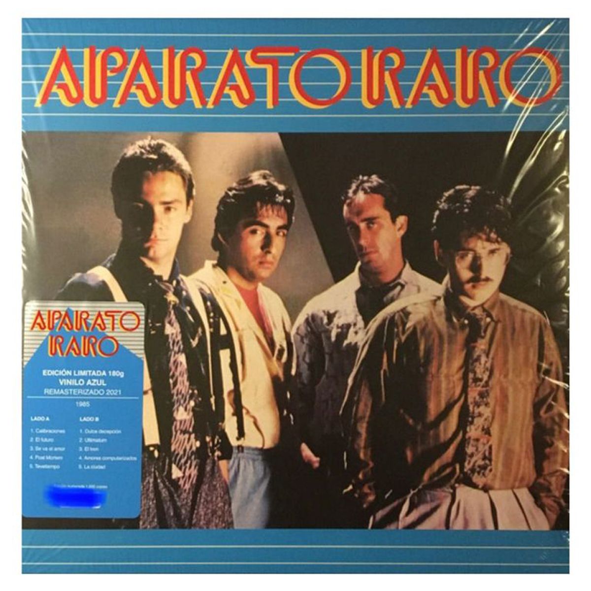 FUSION - Aparato Raro - Aparato Raro Ed Limitada Vinilo Azul