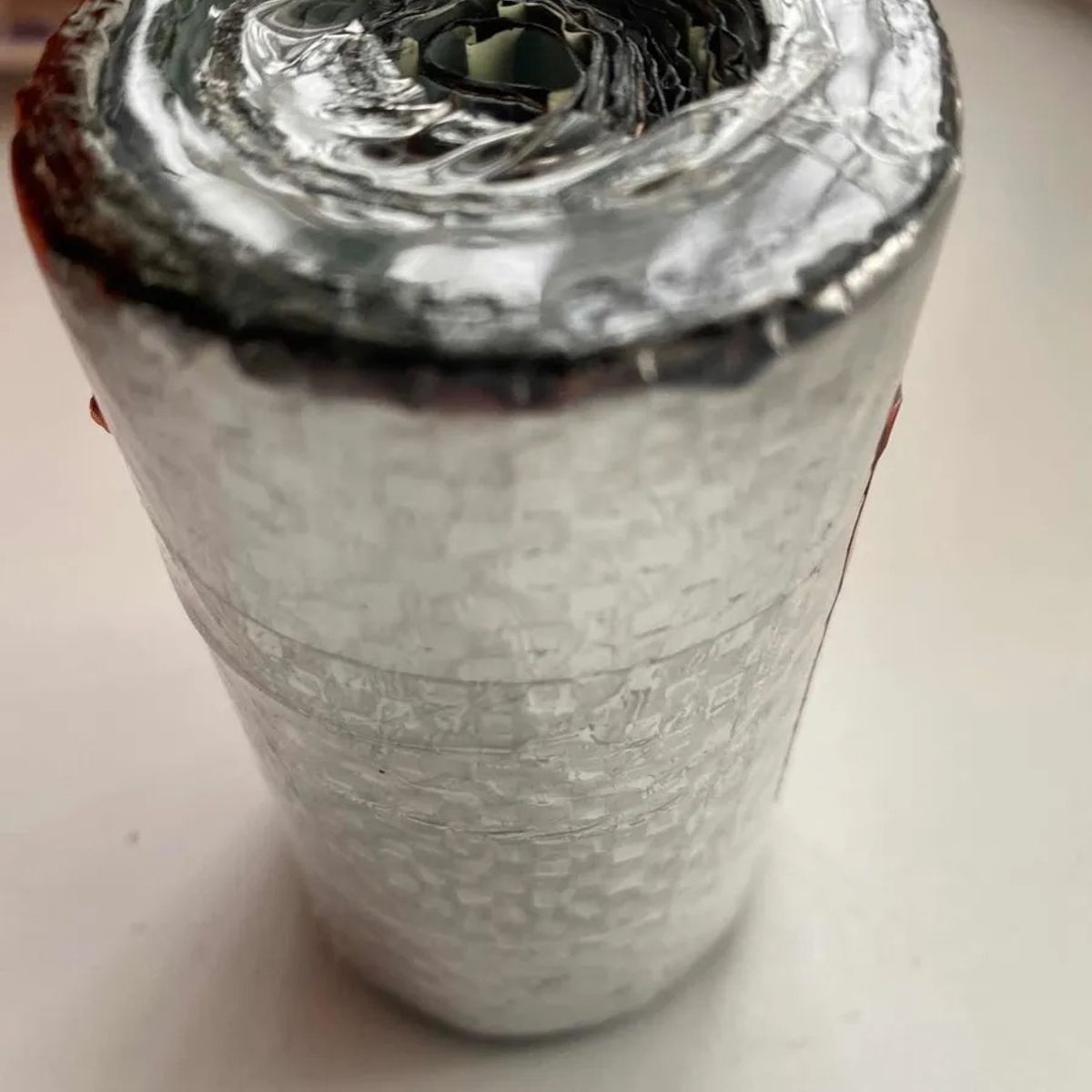 GENERICO - Cinta Tapagoteras Aluminio Reforzado 2,5mts x 10 cm