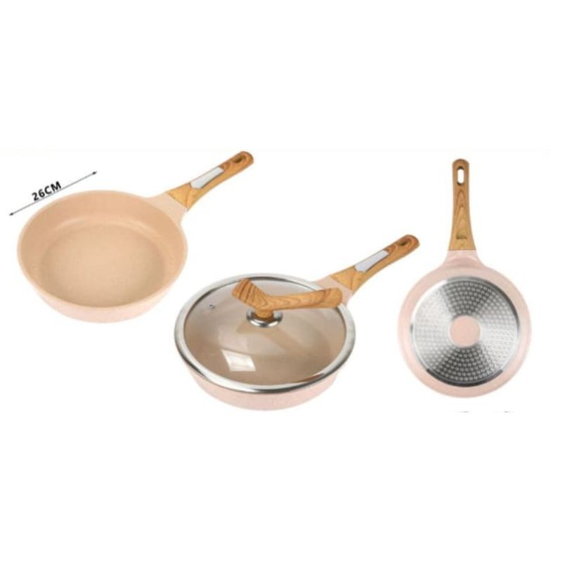GENERICO - Sarten Antihaderente Para La Cocina 26 Cm Redondo