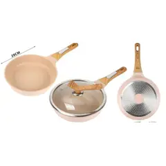 GENERICO - Sarten Antihaderente Para La Cocina 28 Cm Redondo