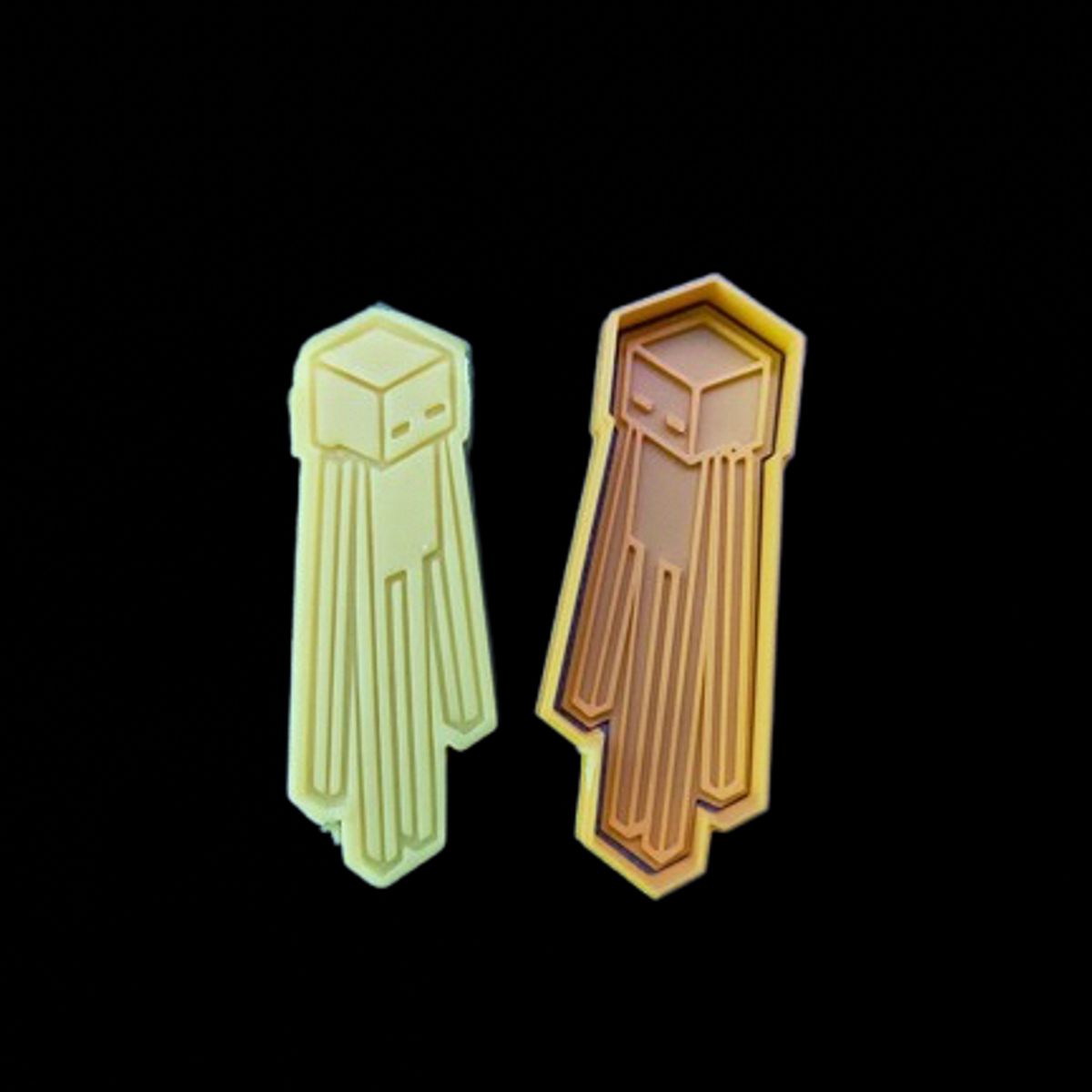 GENERICO - Molde para galletas - Enderman Minecraft