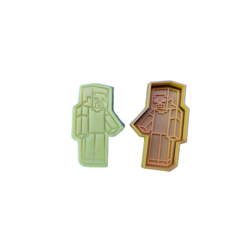 GENERICO - Molde para galletas - Steve Minecraft