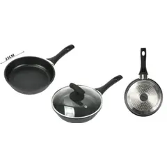 GENERICO - Sarten Antihaderente Para La Cocina 22 Cm Redondo