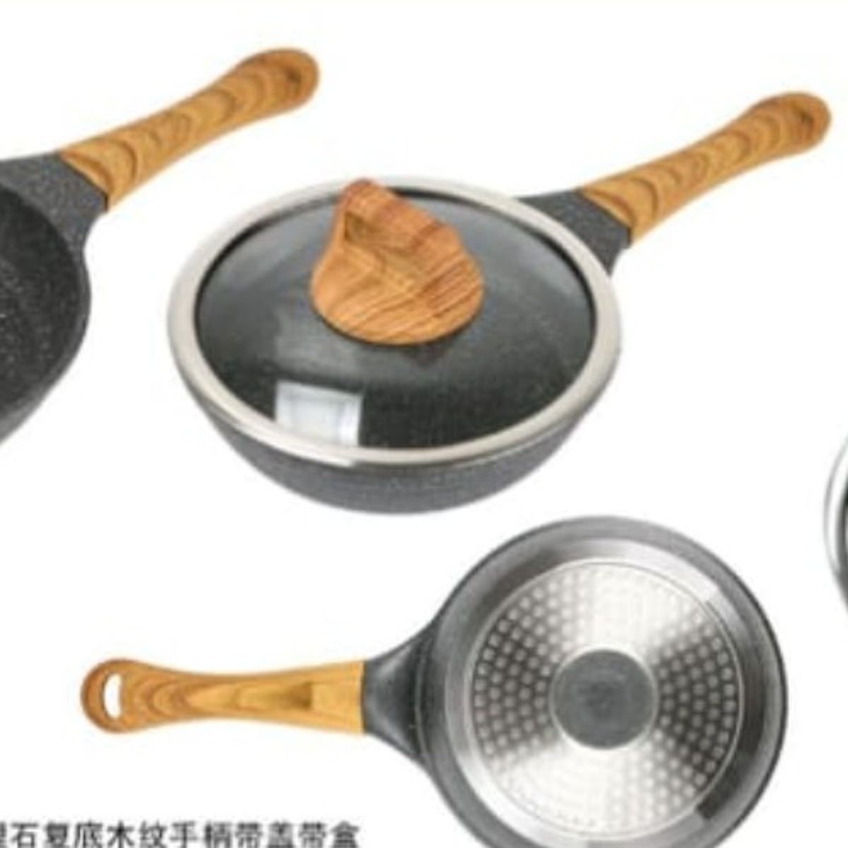 GENERICO - Sarten Antihaderente Para La Cocina 20 Cm Redondo