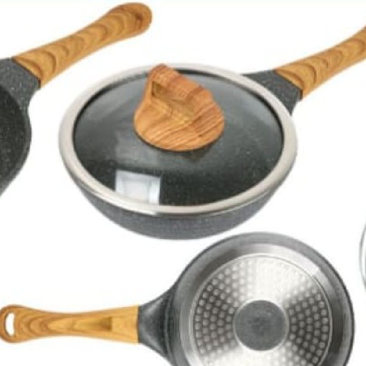 GENERICO - Sarten Antihaderente Para La Cocina 28 Cm Redondo