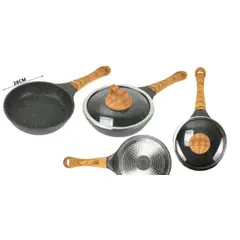 GENERICO - Sarten Antihaderente Para La Cocina 28 Cm Redondo