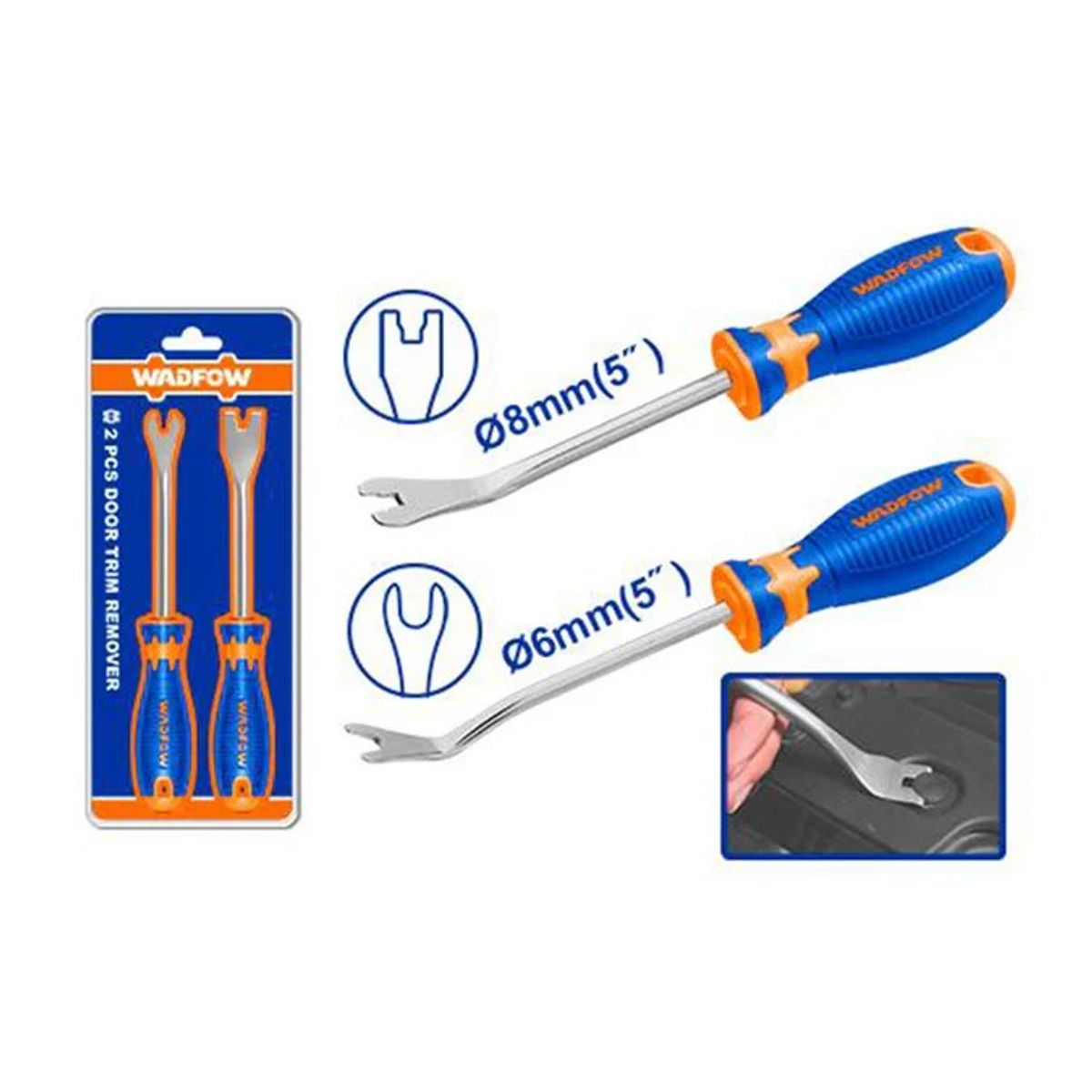 WADFOW - Set Removedor De Molduras 2 Piezas Wadfow Wss1602 Vehiculo