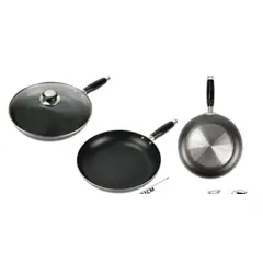 GENERICO - Sarten Antihaderente Para La Cocina 22 Cm Redondo 2.0MM