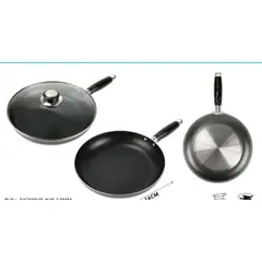 GENERICO - Sarten Antihaderente Para La Cocina 24 Cm Redondo 2.0MM