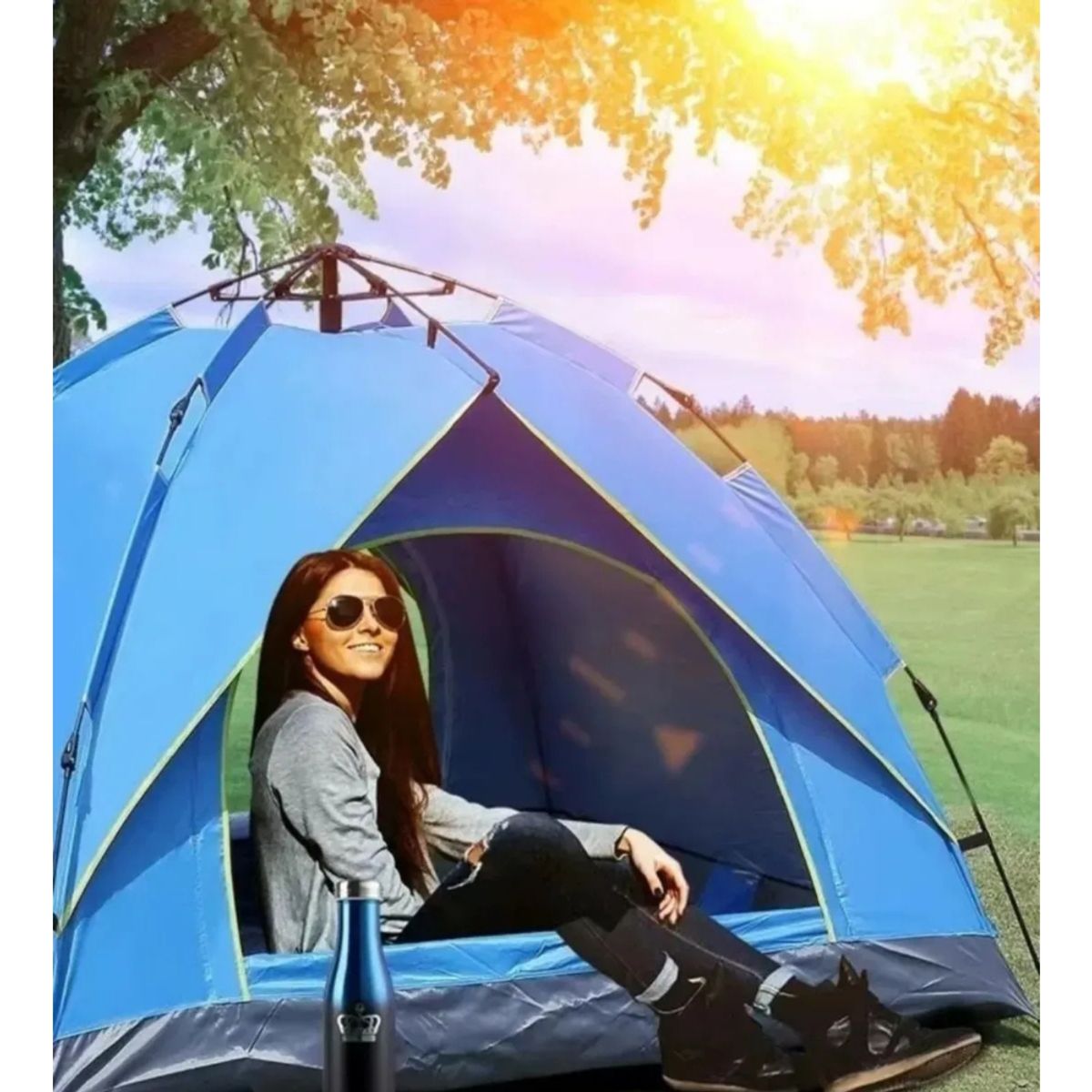 MOVI - Carpa Iglu Automatica y Autoarmable para 4 pers