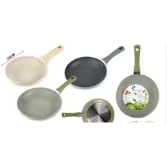GENERICO - Sarten Antihaderente Para La Cocina 24 Cm Redondo