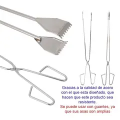 GENERICO - Tenaza de acero para carbón