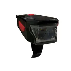 GENERICO - Luz delantera con bocina de bicicleta usa pila