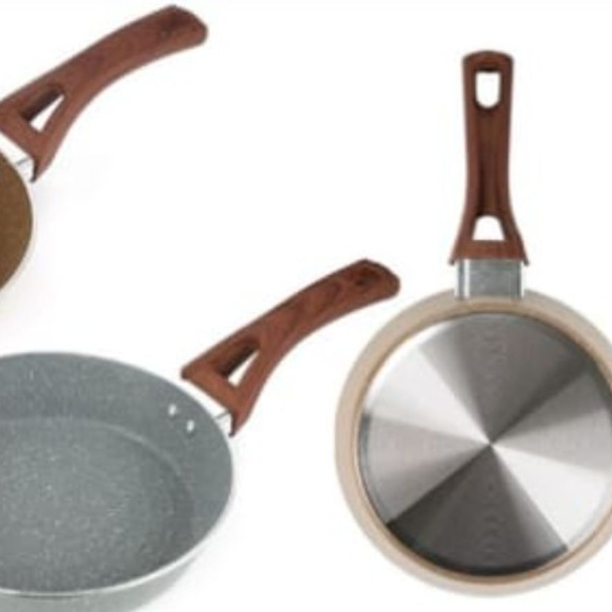 GENERICO - Sarten Antihaderente Para La Cocina 24 Cm Redondo