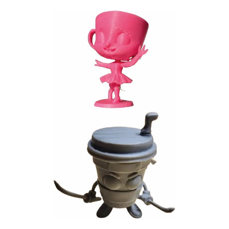 GENERICO - Juguete Ballerina Capuchina y Capuchino Asesino - Italian Brainrot