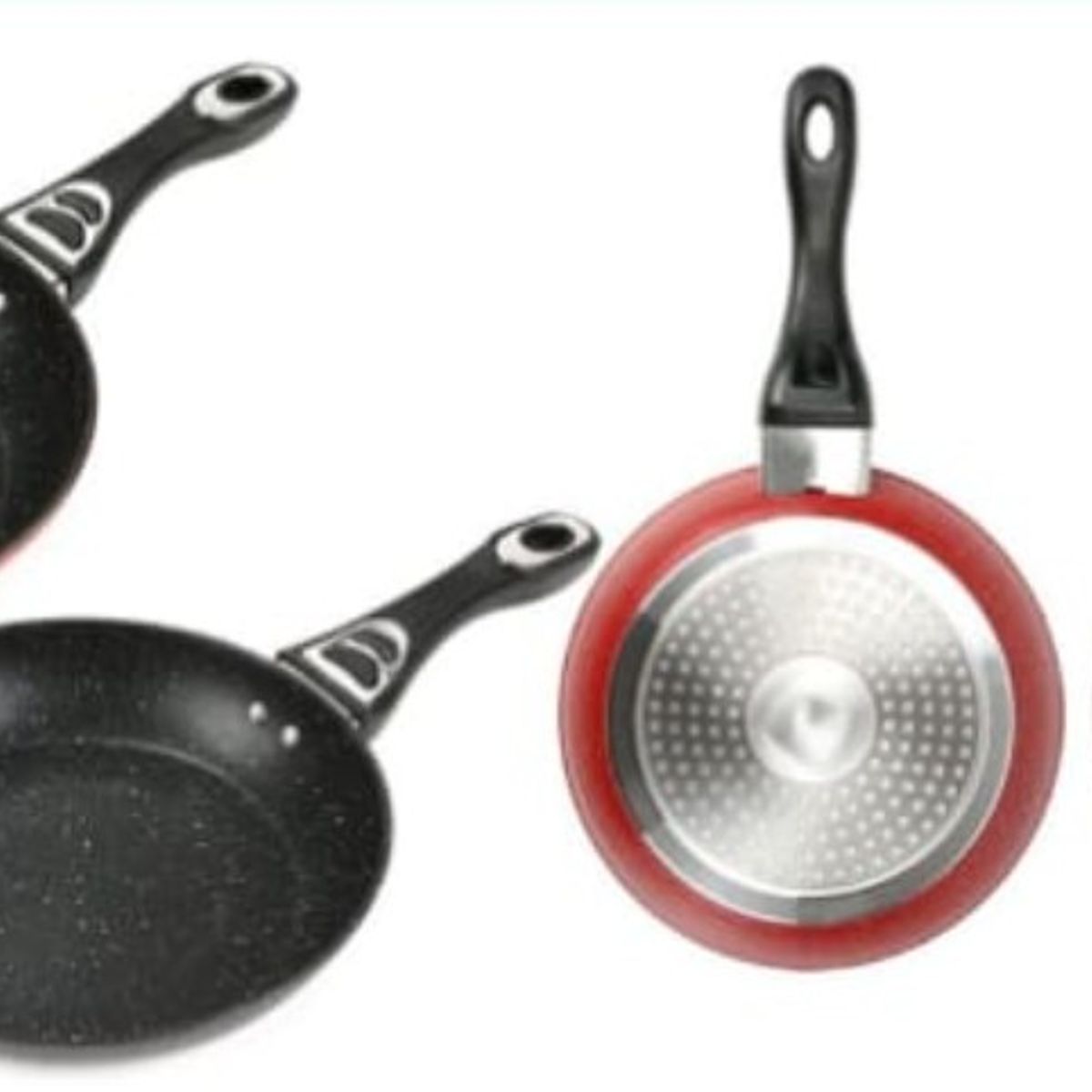 GENERICO - Sarten Antihaderente Para La Cocina 24 Cm Redondo