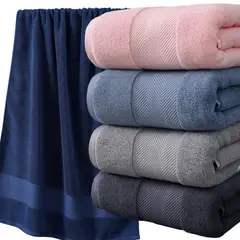 GARSIL - Pack De 3 Toallas De Baño Cuerpo Ducha de Algodon 70x140cm Gruesa